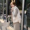 Vest Short Female Korean Winter Small Cotton-padded Vest Vest Vest Jacket Loose Outer Wear