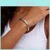 Nessun IP Incluso Stile Acciaio Inossidabile Geometrico Bracciale Rigido Gioielli Per Donne Uomini