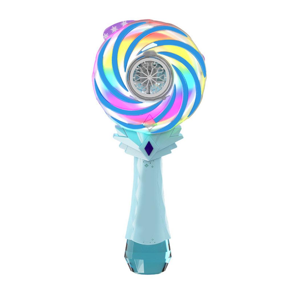Children's Toy Bubble Machine Lollipop Windmill Handheld Electric Bubble Stick Automatic Bubble Blowing