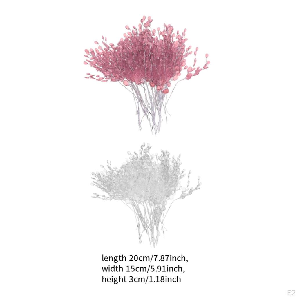 Acrylic Bead Flower Branches Artificial Bouquets DIY Materials for Hair Accessories Guest Wrist