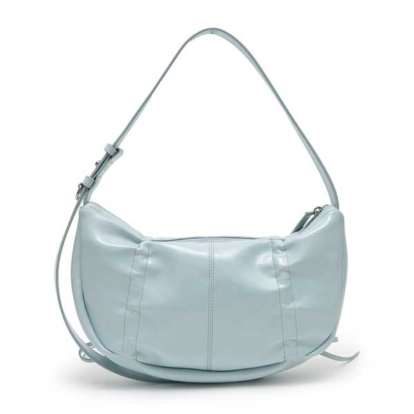 Matin Kim HALF SHIRRING RIBBON ROUND BAG - 6 Colors