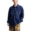Converse Shirts Men's Blue A01 Lapel Moderate 10028411-A01