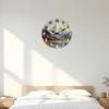 Landscape-Themed High-Standard-Quality Wooden High-Quality Wall High-Quality Clock 10-16Inch High-Quality Silent High-Quality Wall High-Quality