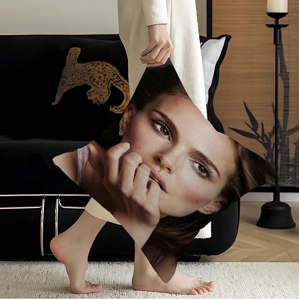 Natalie Portman Pillow Cover Design Cushion Cover Decor Holiday Decorati