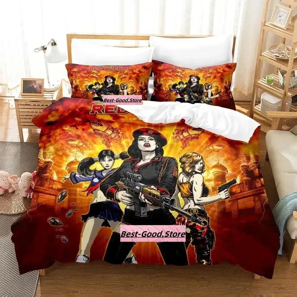 Complus And Conquer 3 Beding Set Single Twin Ful Quen King-Sized Dimensionsd Dimensions Bed Linen Set Adult People Kid Bedrom Duvetcover Sets New