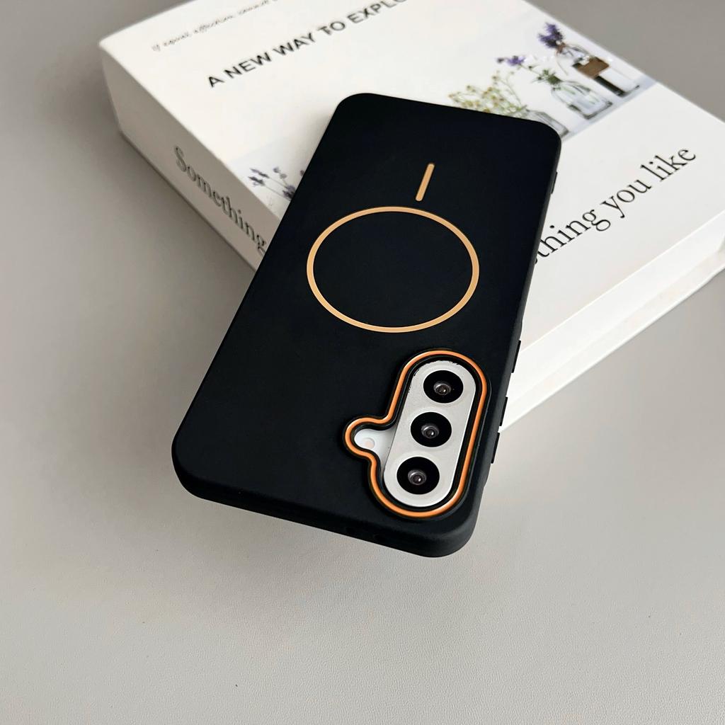Magnetic Soft Silicone For Magsafe Case for Samsung Galaxy S26 S25 S24 S23 FE Plus Ultra A07 A17 A26 A36 A56 A35 A55 A05 Cover