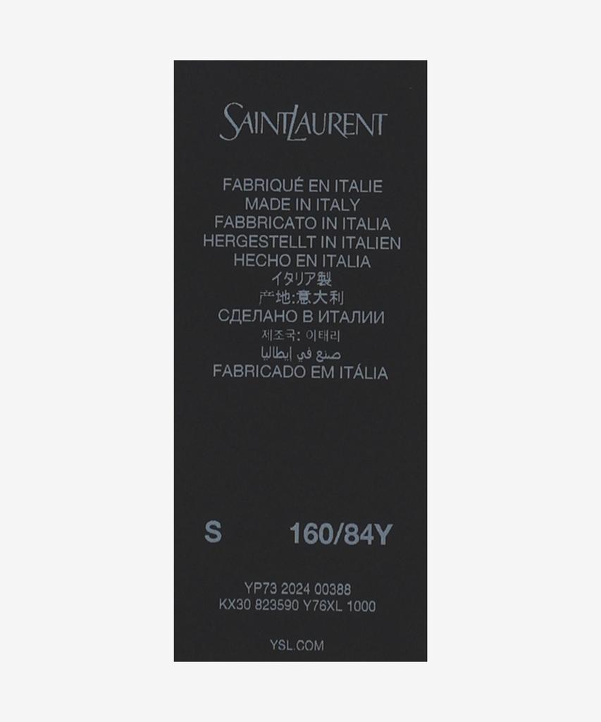 Saint Laurent Knit Mini Dress - Black / 823590Y76Xl1000