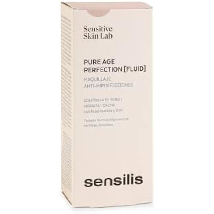 Foundation - SENSILIS - Sensilis Pure Age Perfection - 8h Haltbarkeit - Gegen Unreinheiten - Fettige Haut