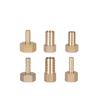 4/6/8/10/12/14/16mm Barb Hosetail X M12x1.25 M14x1.5 Metric Female Air Nipple Brass Pipe Fitting Connector Water Pressure Gauge