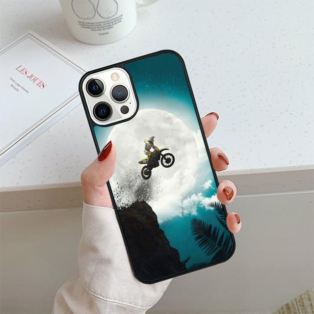 Mountain Bike Bicycle MTB Phone Case For iPhone 17 Air 13 12 14 15 16 Cover For Apple Pro Max 6S Plus Coque