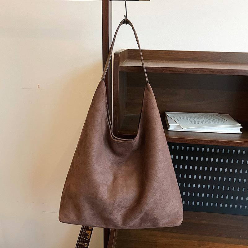 

Retro matte simple texture 2025 new handbag bag women s large-capacity mother and child bag high-end casual