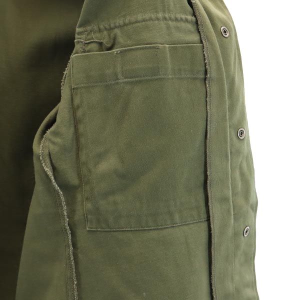 DUTCH ARMY 70s vintage Military jacket khaki Men's Used