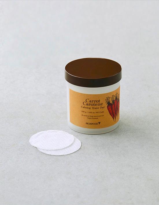 Skinfood Carrot Carotene Calming Water Pad 60 Sheets