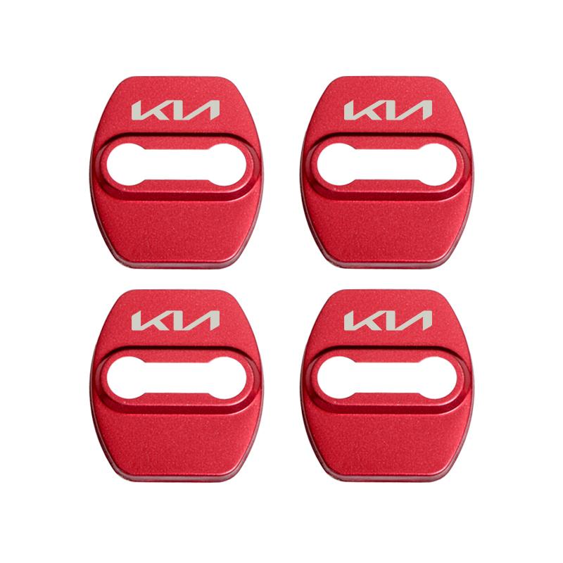 Car Styling Car Door Lock Covers stikcer Case for Kia Rio Ceed Sportage Cerato Soul Picanto auto Accessories sticker accessaries
