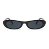 Kleine Fassung Ovale Sonnenbrille Damen Marke Designer Vintage Spiegel Sonnenbrille Weiblich Persönlichkeit Mode Shades Oculos De Sol