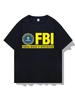 USA FBI Agenten - FBI Peripheres Team - Militärfan - Polizeifan - Kurzarm-T-Shirt - Freizeithemd - Halbarmhemd ...