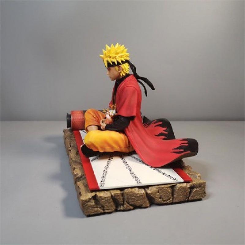 Naruto Figure, Meditation Naruto Immortal Naruto Anime Peripheral Statue Toy Tide Play Ornament Gift