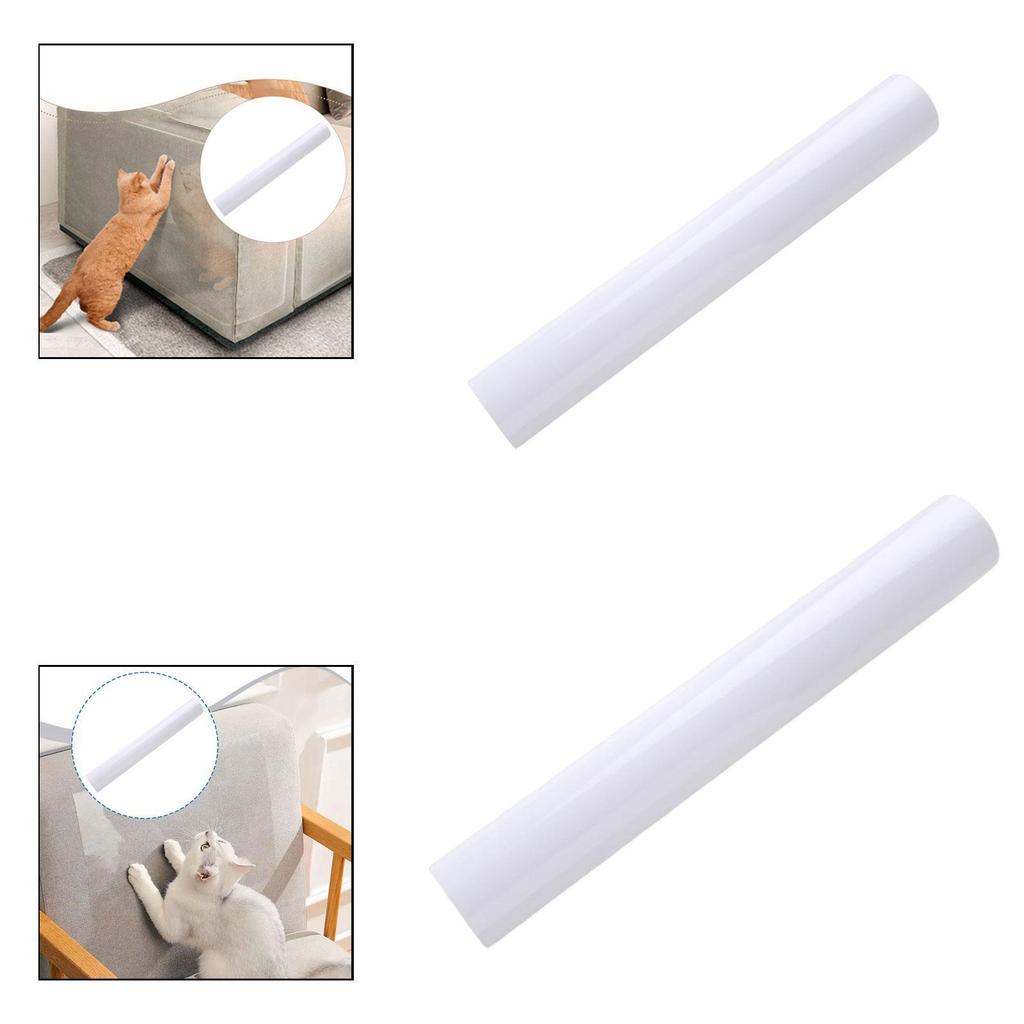Cat Furniture Protector Adhesive PVC Couch Guards Transparent Anti Claw Tape for Door Frame and Table Legs
