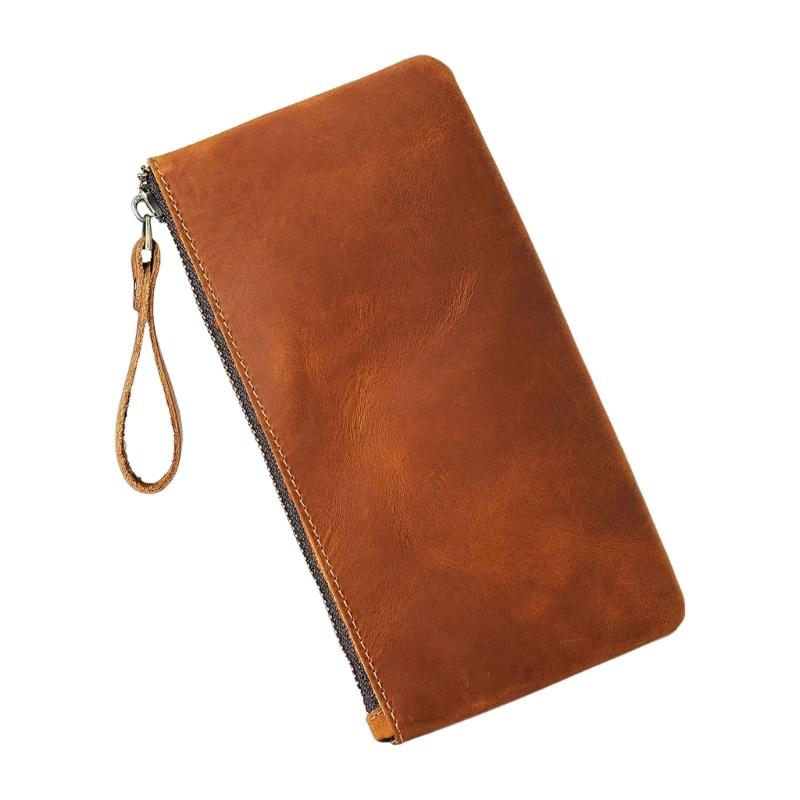 

Large Capacity Pencil Bag Aesthetic Pencil Case Pen Pouch Retro Pencil Pouch Pen Case School Office Supplies коричневый