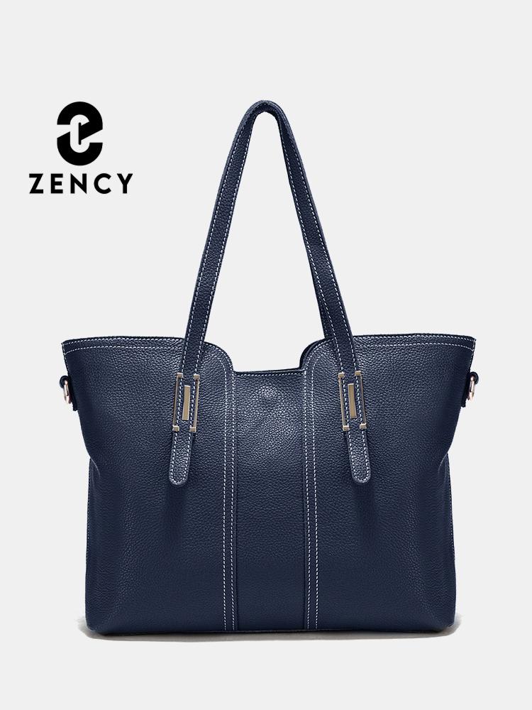 Zency Große Kapazität Damen Umhängetasche Retro Tote Geldbörse