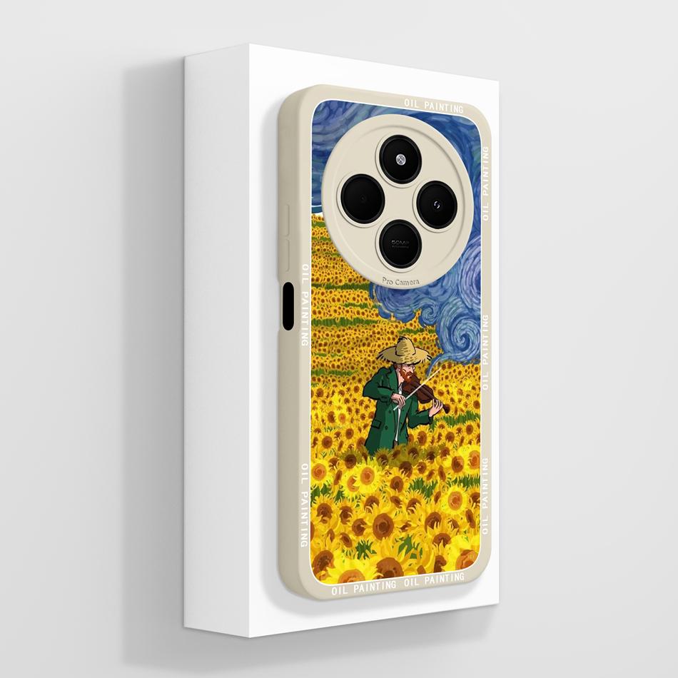 Per Custodia Telefono POCO C75 Carino Cuore Gatto Morbido Silicone Liquido Cover Posteriore Per Xiaomi Poco C 75 Protezione Completa Anti Caduta Funda Capa