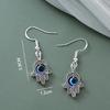 Hand of Fatima Turkish Blue Evil Eye, Suitable for Daily Wear, a Year-round Accessory