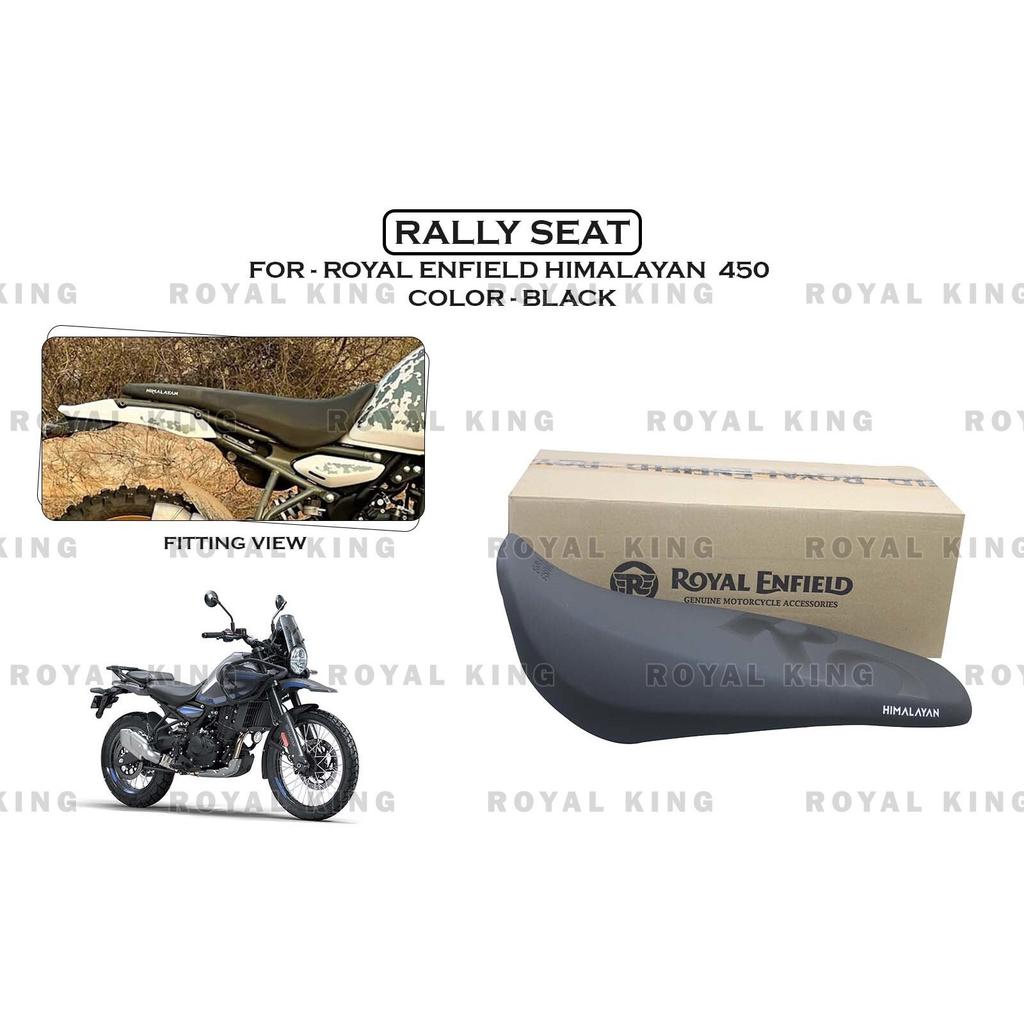 Royal Enfield Black "Rally Dual Seat For New Himalayan 450"
