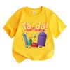 Maglietta Storybots Kawaii Bambini Ragazzi Ragazze Abbigliamento Top Manica Corta Sportiva Moda Streetwear Magliette Manga/Fumetti