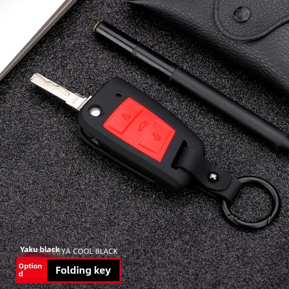 For VW Key Case for Magotan Passat Tiguan L Touareg Golf T-Roc Sagitar Car Keys Holder