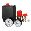 Pump Air Compressor 1 4    20A 240V Pressure Switch Control Pressure Switch Valve With Gauge 90-120 PSI Adjustable