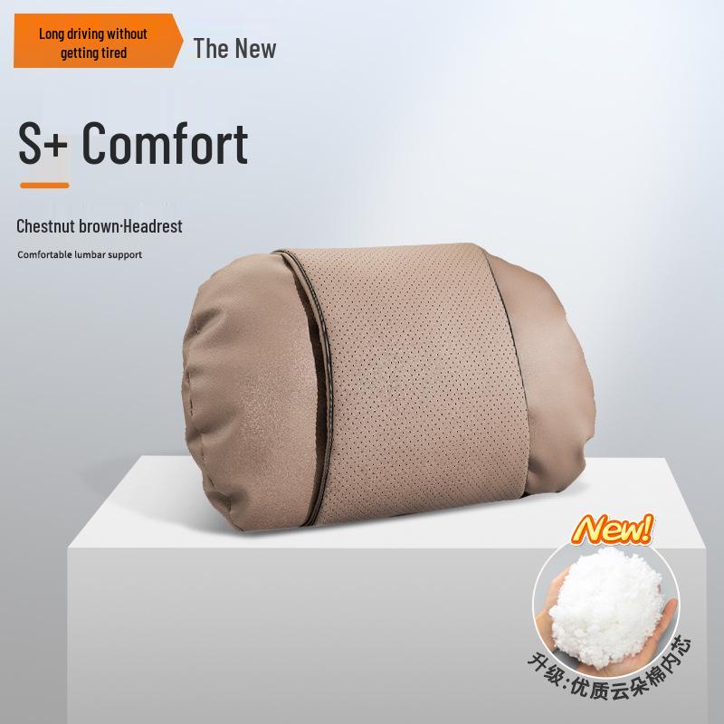 Compatible Headrest & Lumbar Support for BYD Yuan: Yuan PLUS, Yuan PRO, Yuan UP EV/DMi/DMP Models. Provides Neck Protection for Car Seats.