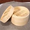 Chinese Dumplings with Lid Kitchen Tool Bamboo Cakeware Bamboo Steamer Cooker Set Cage