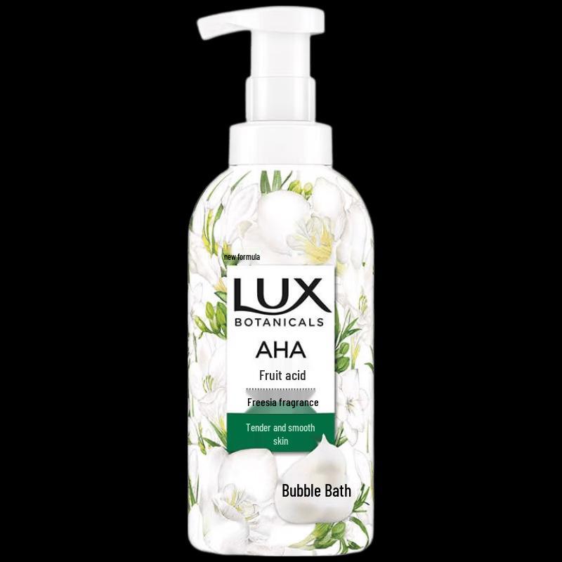 LUX Botanical Essential Oil Fragrance Bubble Bath, Freesia Scent