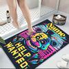 Custom Name Kitten Clown Balloon Theme Carpet Rug Customizable Soft Washable Anti-Slip Home Living Room Sofa Mats Personalized Rug. 0909106