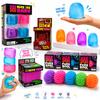 Schylling NeeDoh Nice Cube Ice Cube Fuzz Ball Sensory Fidget Toy, Stress Relief Toy for ADHD Focus Anxiety,Kids Adults Gift Idea