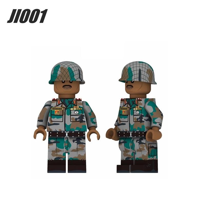 Army Border Patrol Military Mini Figures Building Blocks Toys