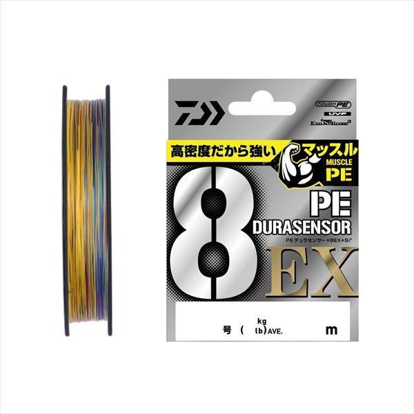 Used Daiwa Line UVF PE Durasensor X8EX+Si3 5C (Multicolor) No. 0.8 150m