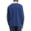 adidas Originals Adicolor Rugby Fashion Soft Sports Long Sleeve Polo Shirt Men Tops JY1400
