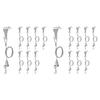 HHO-16 Pcs Picture Rail Hanging System,Picture Rail Hooks Molding Hooks Picture Rail Hangers