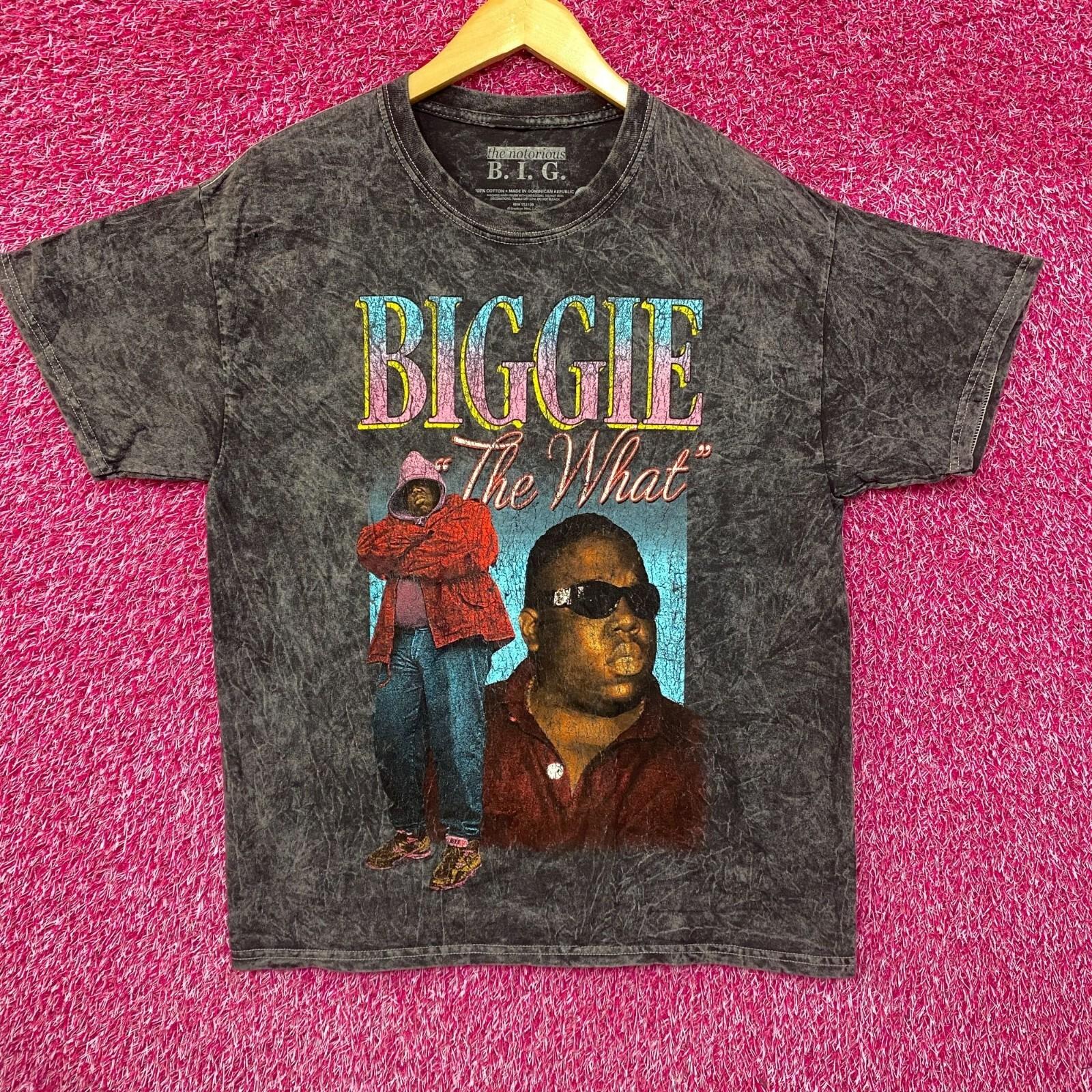 

Biggie Smalls The What Ready to Die Album Art Hip Hop Tee Large XXXXL