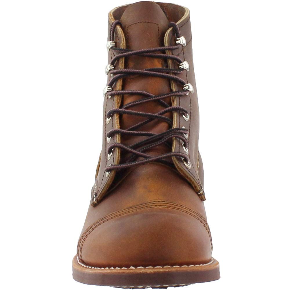 Red Wing Heritage Iron Ranger 6 Inch Vibram Boots US 12 US Brown Men's Size D(M) Color