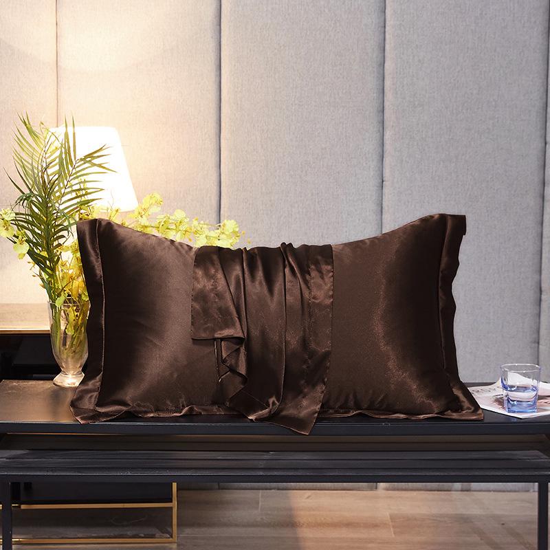 Silky Ice Satin Pillowcase - Imitation Silk