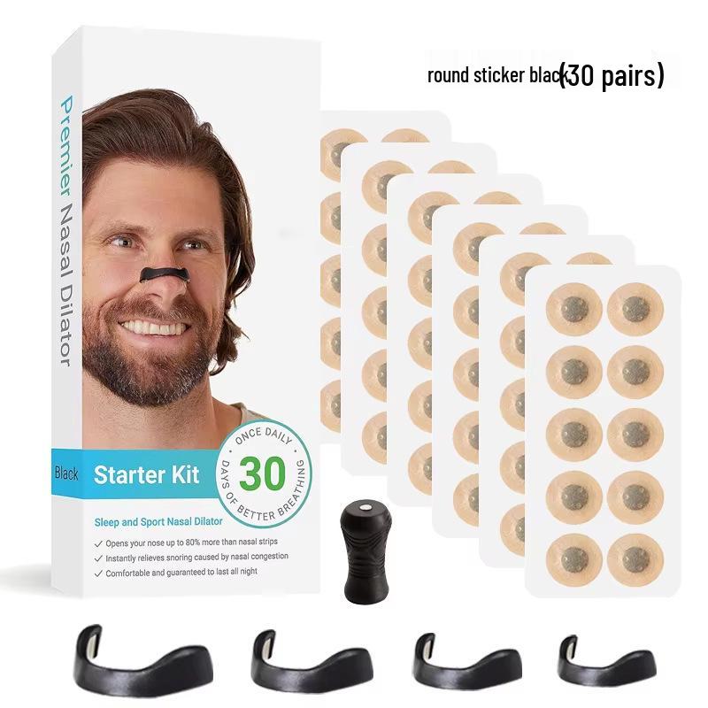 Magnetische Nasenpflaster & Nasenklammern für verbesserte Atmung