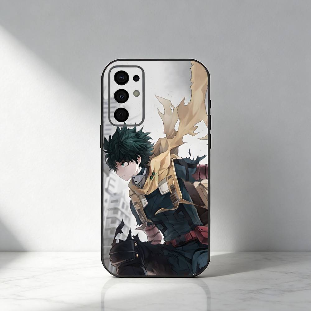 

Deku One For All My Hero Phone Case For Samsung S25,S24,S21,S22,S23,S20,Ultra,S26,Plus,Fe,Note,5G Black Cover Samsung S25Plus