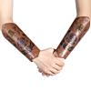 Men Embossed Wrist Cuffs Bracer Gauntlet Cosplay Bracer Wristband for Parties