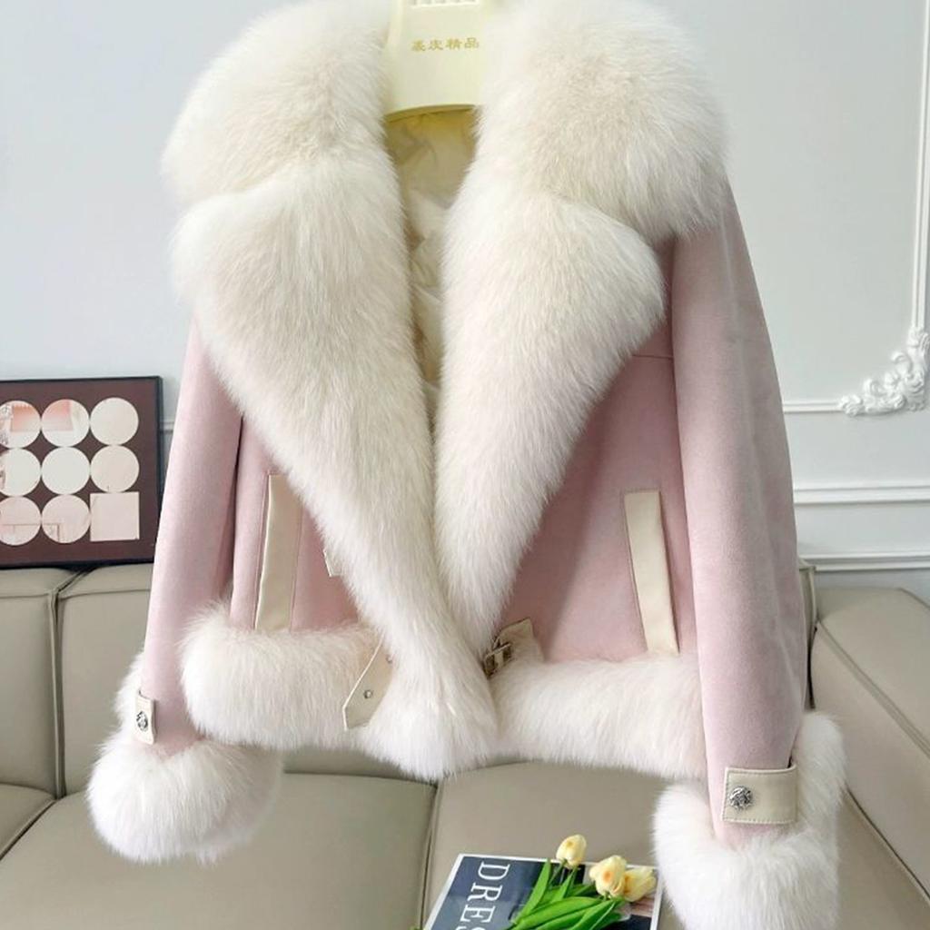 Women Imitation Fur Coat New Fashion Autumn Winter Jacket Warm Short Faux Fur Coat
