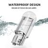 2/10pcs W5W 194 T10 Glass Housing Cob LED Car Bulb 3000K 6000K White Blue Red Wedge License Plate Lamp Dome Light