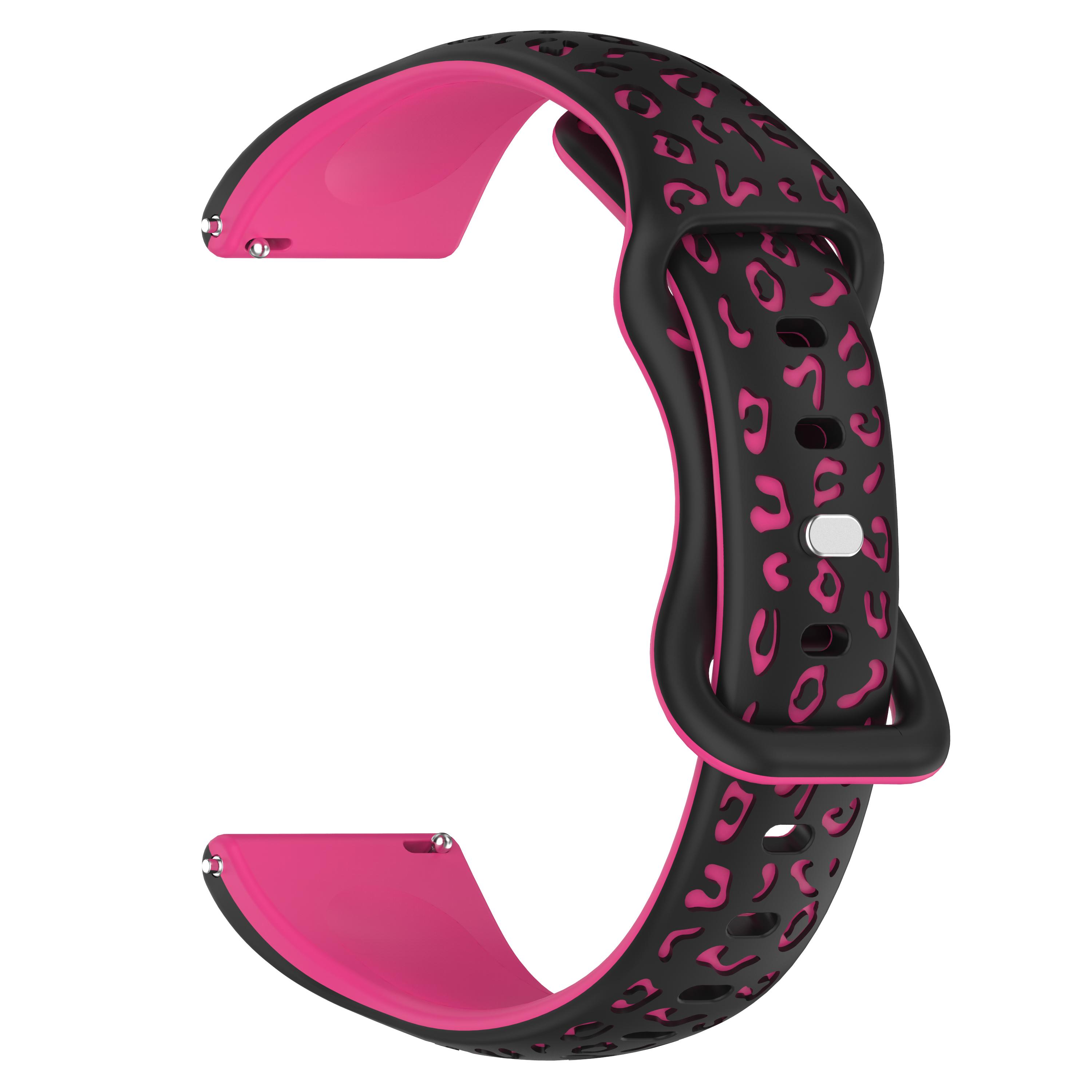 

Silicone Leopard Band For Xiaomi Watch Watch S4 S3 S2 S1 Active Pro Sport Edition/Redmi Watch 5 Active/5 Lite Sport Watchband 16mm