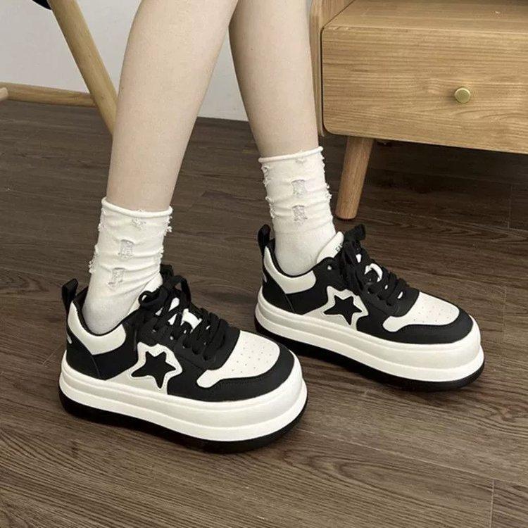 Children Thick Soled Korean Style Versatile Casual Sneakers Big Head Shoes Sneaker Comfortable Lightweight Breathable