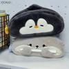 Cute Cartoon Little Otter Penguin Plush Pen Bag Large Capacity Kawaii Pencil Case Stationery School Supplies Stationery Bag